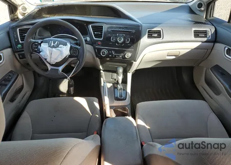 2013 Honda Civic Ex z USA, uszkodzony, nr VIN 2HGFB2F8XDH507813